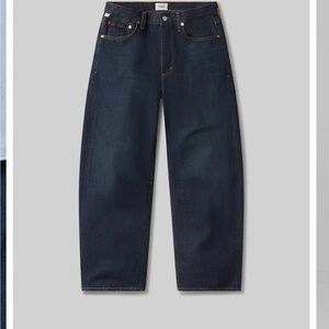 Citizens Of Humanity Women's Relaxed Dark Blue Jeans